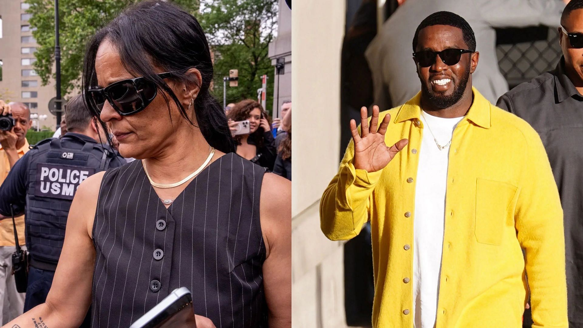Capricorn Clark and Sean "Diddy" Combs (All images via Getty)